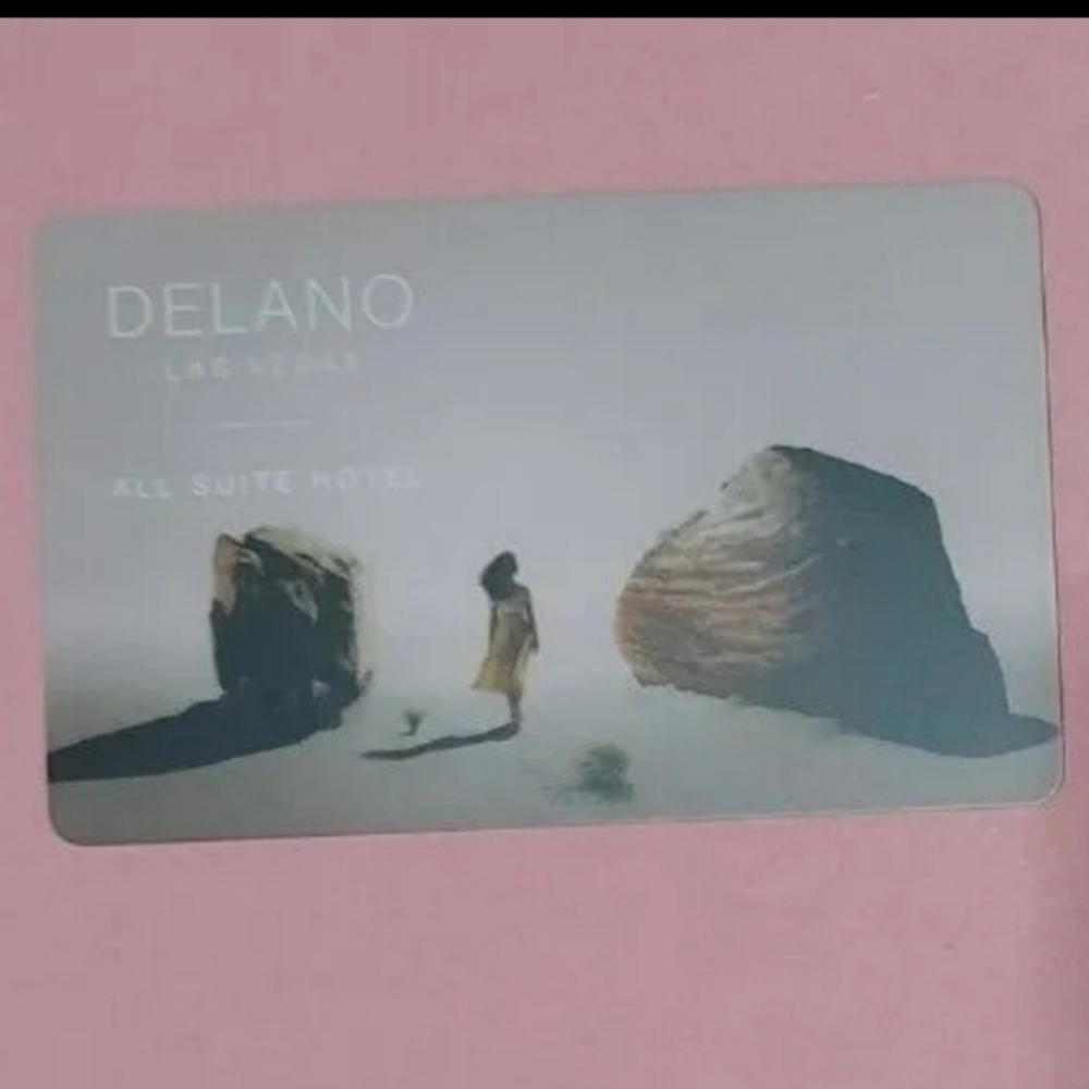 Official Delano Casino & Hotel of Las Vegas, Nevada Hotel Room Card Key